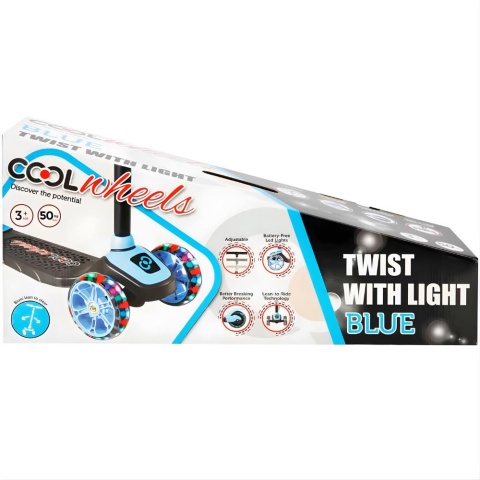 Twist 3 Tekerlekli Işıklı Scooter