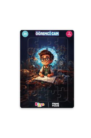 Öğrenci Can - Frame Puzzle