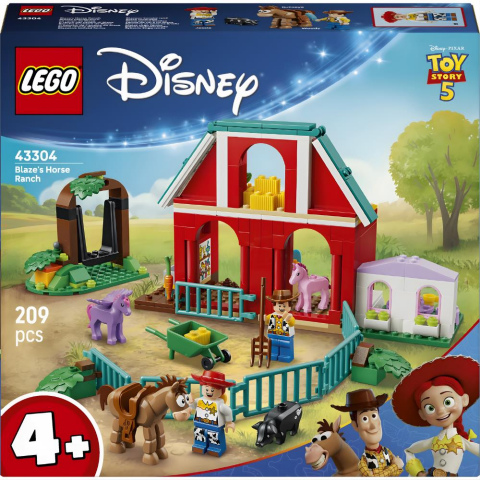 LEGO® ǀ Disney ve Pixar Oyuncak Hikayesi 5 Blaze’in At Çiftliği 43304