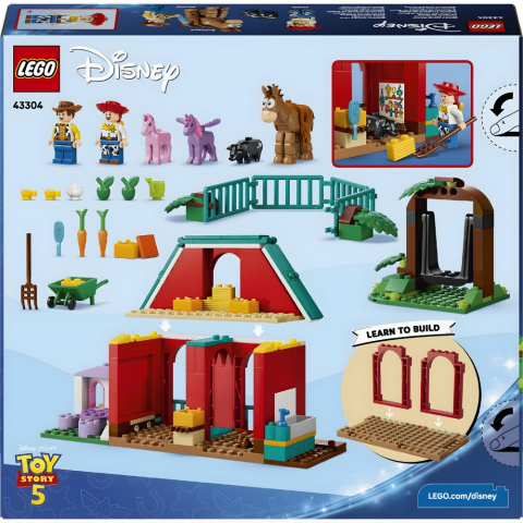 LEGO® ǀ Disney ve Pixar Oyuncak Hikayesi 5 Blaze’in At Çiftliği 43304