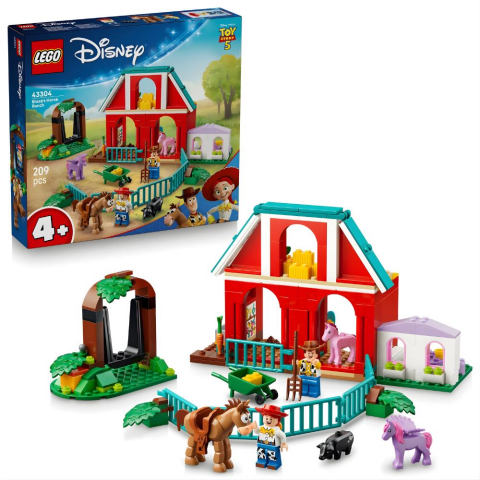 LEGO® ǀ Disney ve Pixar Oyuncak Hikayesi 5 Blaze’in At Çiftliği 43304
