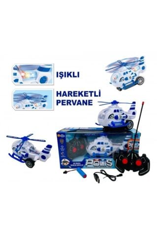Uzaktan Kumandalı Şarjlı Türkçe Sesli Helikopter