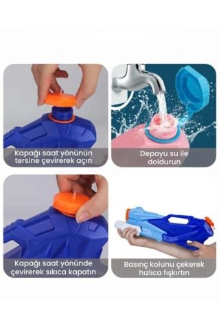 LC 3 Atımlı Su Tabancası