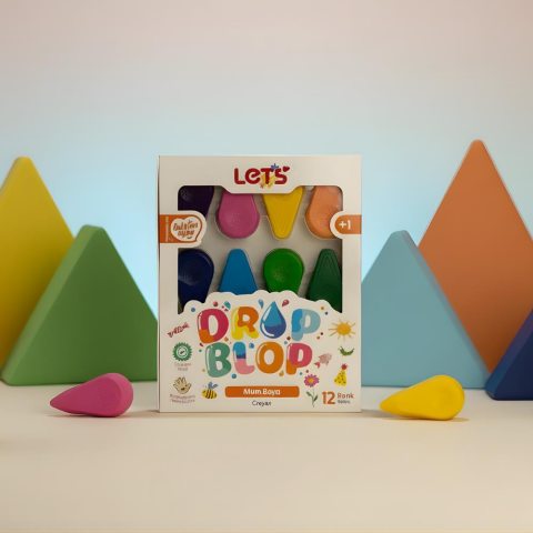 Let’s Drop Blop Mum Boya | 12 Renk