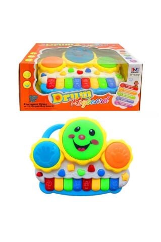 Davul Piyano WY590E-LJ Sesli Işıklı Pilli 3+