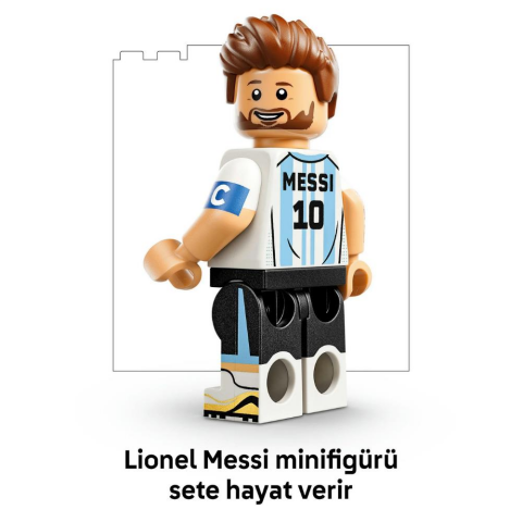 LEGO® Editions Lionel Messi – Unutulmaz Futbol Anları 43011