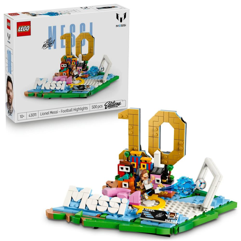 LEGO® Editions Lionel Messi – Unutulmaz Futbol Anları 43011