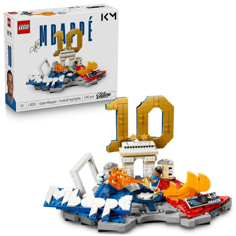 LEGO® Editions Kylian Mbappé – Unutulmaz Futbol Anları 43013