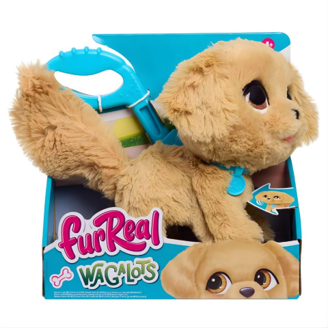 Sesli ve Hareketli FurReal Wag-A-Lot Golden Retriever Peluş FUR09000