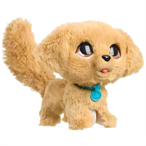 Sesli ve Hareketli FurReal Wag-A-Lot Golden Retriever Peluş FUR09000