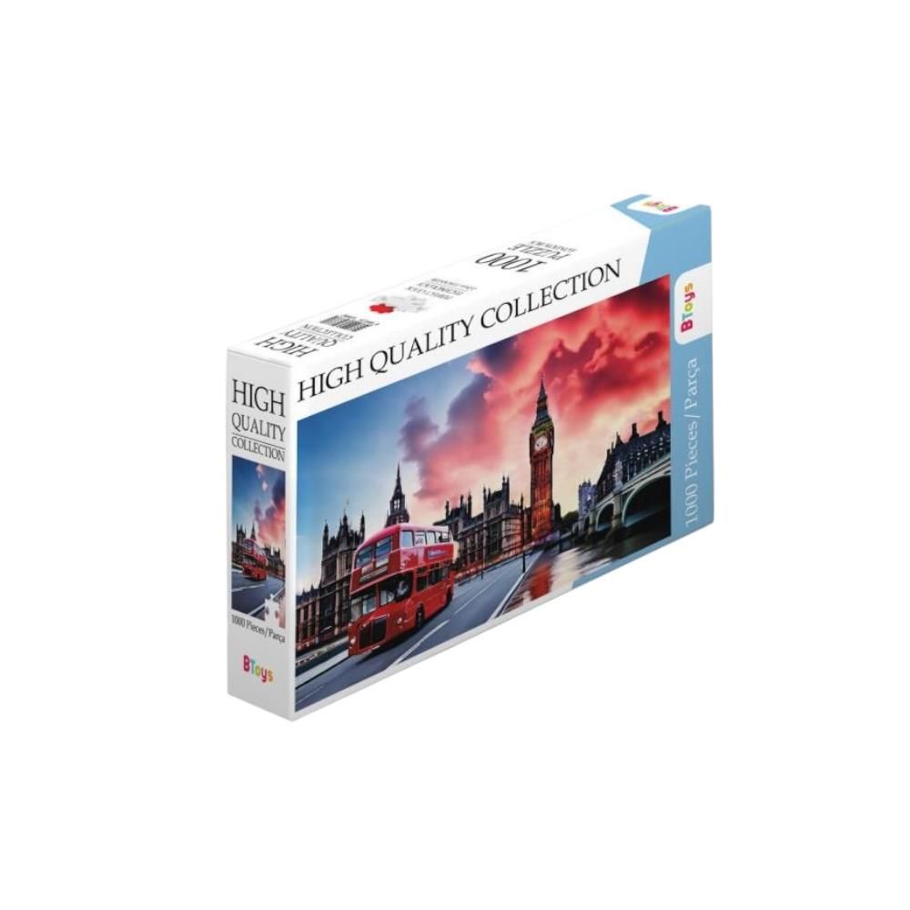 Londra Otobüsü  - 1000 Parça Puzzle