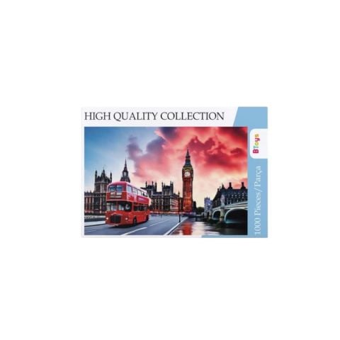 Londra Otobüsü  - 1000 Parça Puzzle