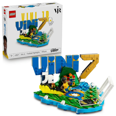 LEGO® Editions Vini Jr. – Unutulmaz Futbol Anları 43027