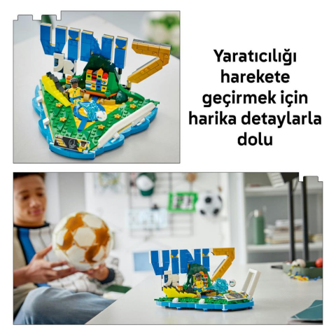 LEGO® Editions Vini Jr. – Unutulmaz Futbol Anları 43027