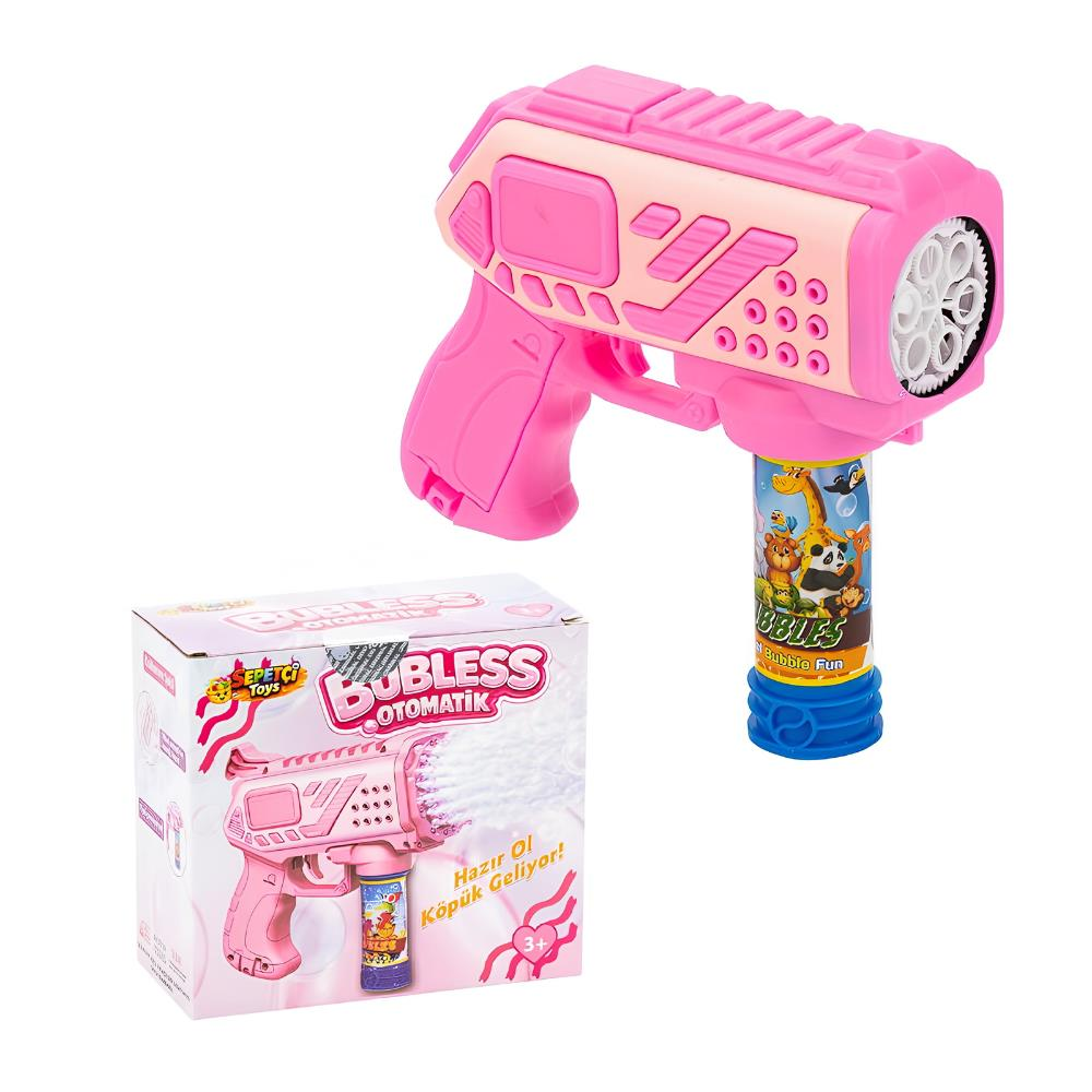 Köpük Tabancası Bubless Pembe