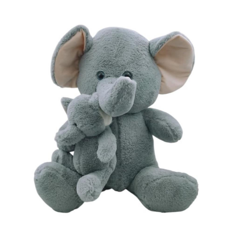 Pufu Toys 60 Cm Yavrulu Peluş Serisi(6) 04061