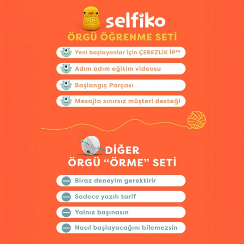 Abidino Örgü Öğrenme Seti