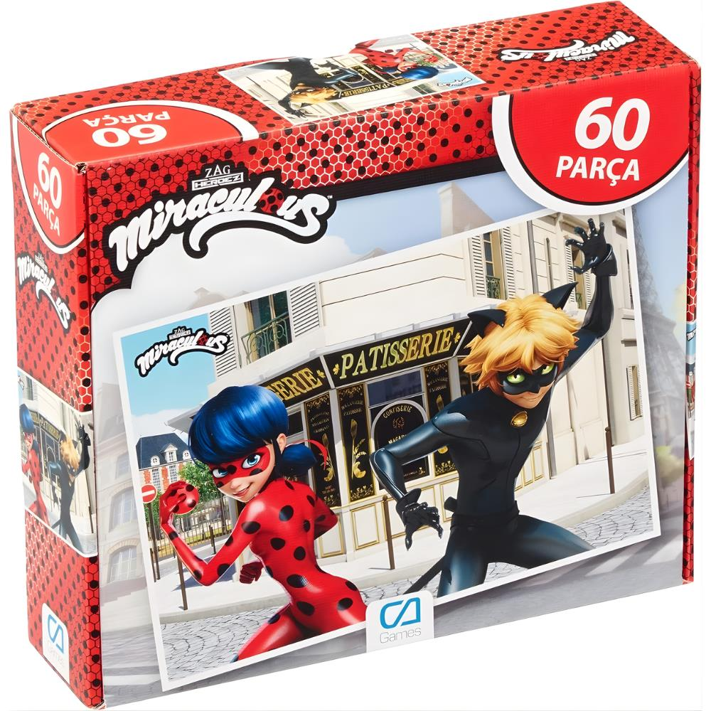 Miraculous Puzzle 60 Parça