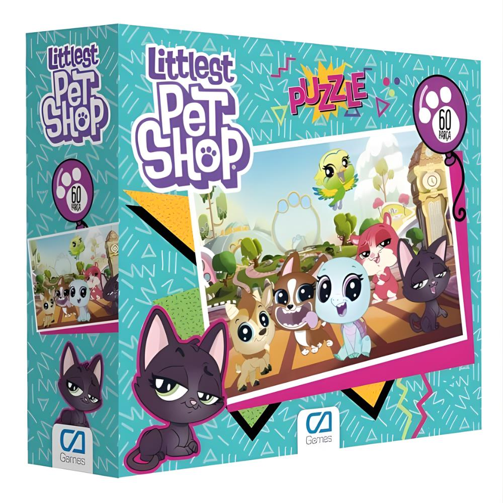 Ca Games Littlest Pet Shop Puzzle 60 Parça