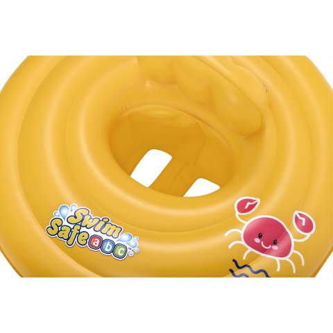 Bestway Swim Safe ABC 32096 Üçlü Simit Bebek Bot Binici 69 cm