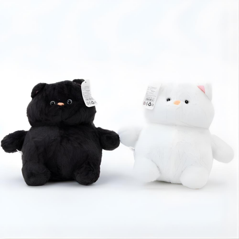 Metaş Peluş Pofuduk Kedi 30 cm
