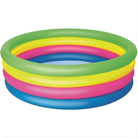 Bestway Çocuk Havuzu Neon Renkli 4 Bölmeli 157x46 cm.