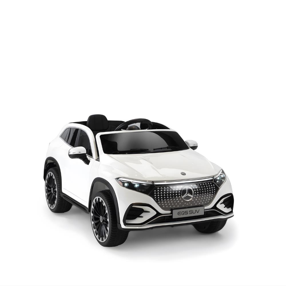 Mercedes EQS Suv 12v Akülü Araba Beyaz