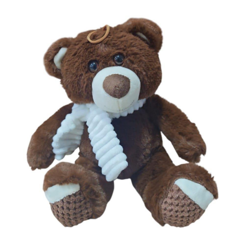 Peluş 26 Cm Atkılı Ayı