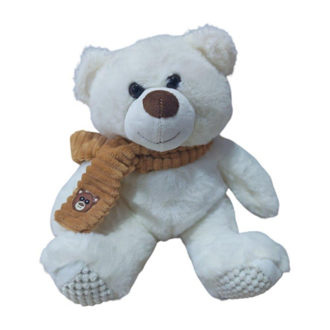 Peluş 26 Cm Atkılı Ayı