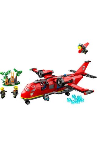 LEGO ® City İtfaiye Kurtarma Uçağı 60413 -  Yaratıcı Oyuncak Yapım Seti (478 Parça)