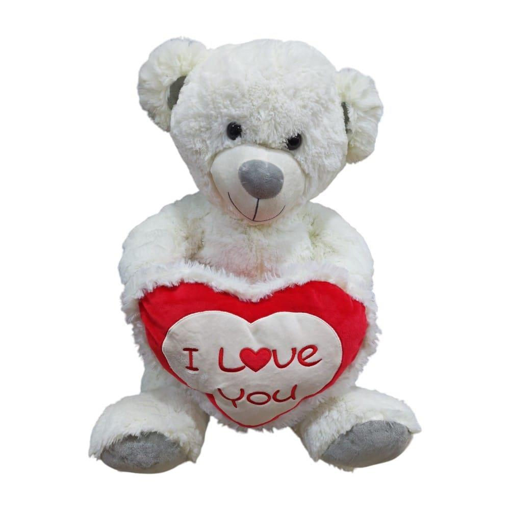 Peluş 50 Cm Kalpli Ayı