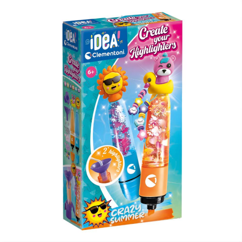 Clementoni Idea Kendi Fosforlu Kalemlerinizi Yapın - Çılgın Yaz