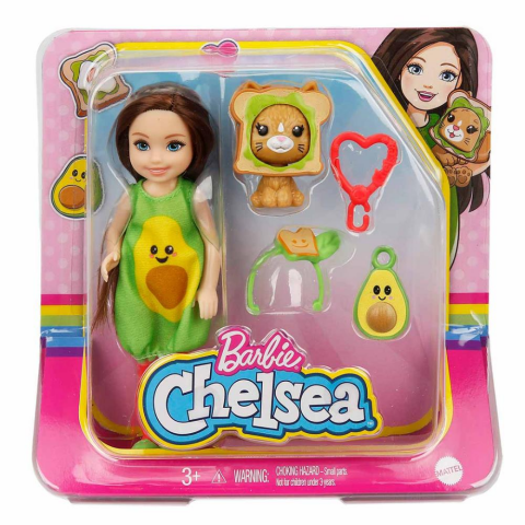 Barbie Kostümlü Chelsea ve Hayvancığı Oyun Setleri GHV69