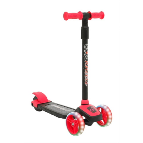 Cool Wheels Led Işıklı 3 Tekerlekli Yükseklik Ayarlı Pembe Twist Scooter
