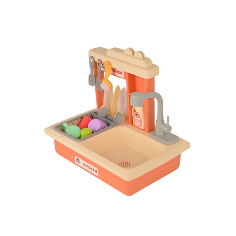 Let's Be Child İnteraktif Lavabo Seti Somon