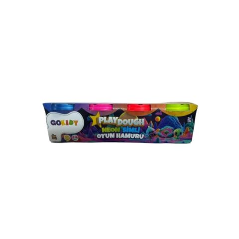 Play Dough Neon Simli Oyun Hamuru