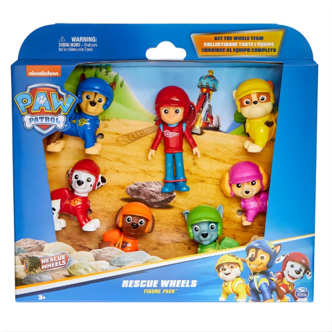 PAW Patrol Rescue Wheels 7’li Figür Seti