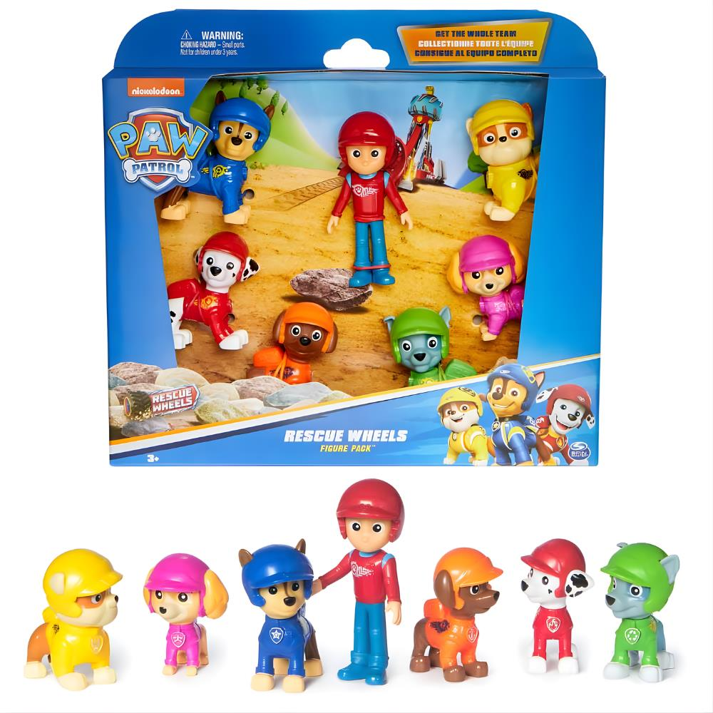 PAW Patrol Rescue Wheels 7’li Figür Seti