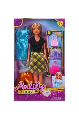 Anliliy Bebek Elbise Ayakkabı Seti