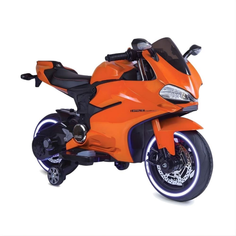 Cool Motors 12v Yarış Motoru (Turuncu)