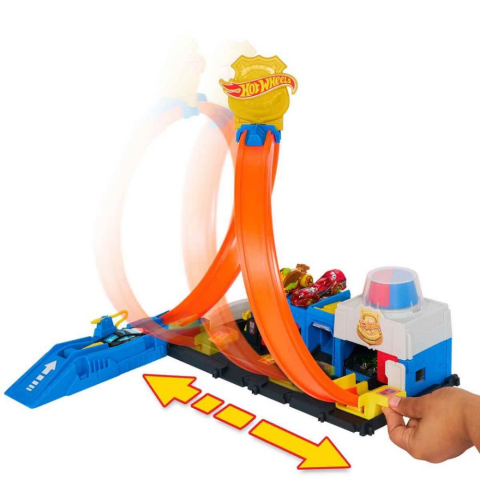 Hot Wheels City Polis İstasyonu Oyun Seti JBM71