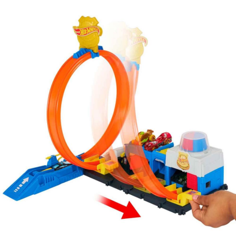 Hot Wheels City Polis İstasyonu Oyun Seti JBM71
