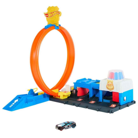 Hot Wheels City Polis İstasyonu Oyun Seti JBM71