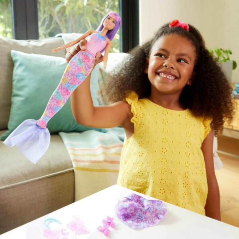 3in1 Barbie Deniz Kızı Kostüm Seti JCP74