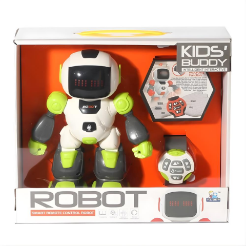 El Sensörlü Kumandalı Işıklı Robot 616-1