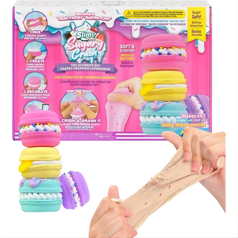 Slimy DIY Macaron Slime Seti