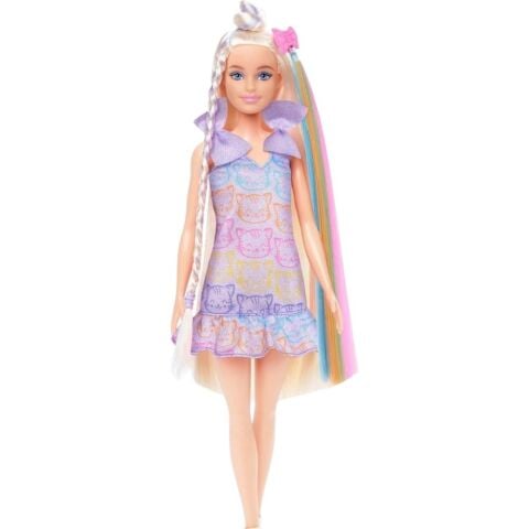 Barbie ® Upuzun Muhteşem Saçlı Bebekler-Saç Tasarım Oyun Seti | JCT72