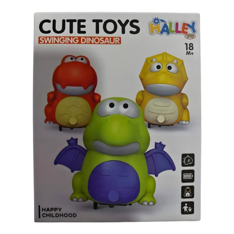 Ejderha Dinozor Pilli Sallanan