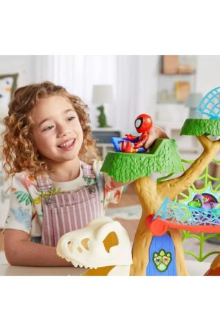 Spidey ve Muhteşem Arkadaşları Dino Ağacı Ev Oyun Seti
