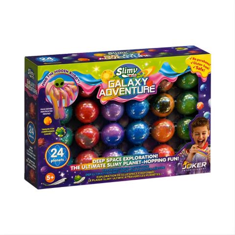 Slimy Galaxy Adventure Slime Seti 24'lü